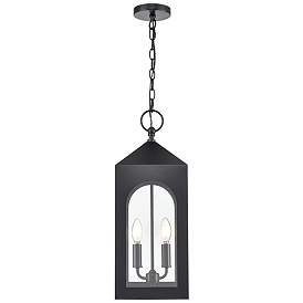 Image1 of Millennium Bratton Outdoor Hanging Lantern Powder Coated Black