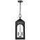 Millennium Bratton Outdoor Hanging Lantern Powder Coated Black