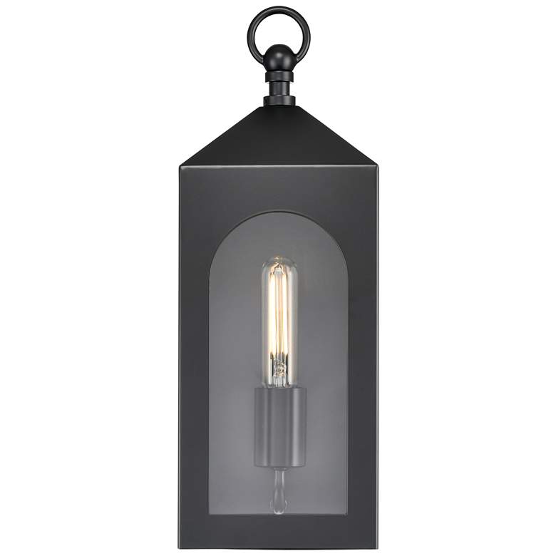 Image 1 Millennium Bratton Outdoor Wall Sconce Powder Coated Black