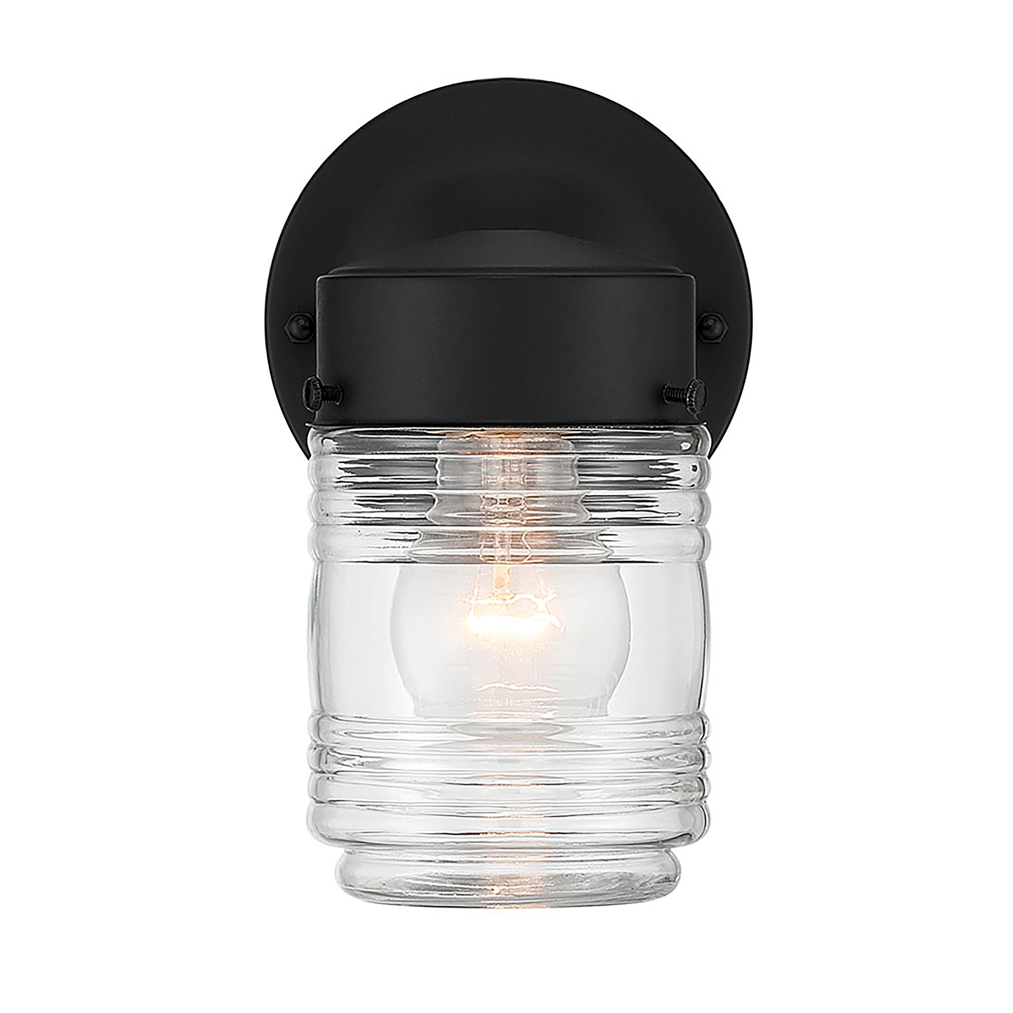 Image 3 Millennium Bravyn 1-Light 7.5" Powder Coated Black Outdoor Wall Sconce more views