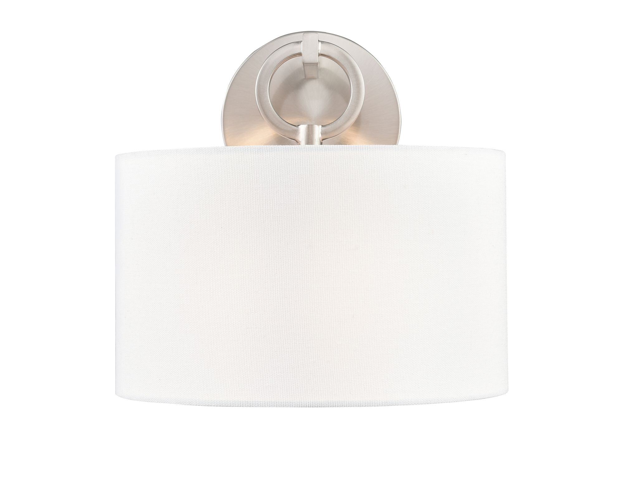 Image 2 Millennium Braxstan 9.88" Brushed Nickel Wall Sconce more views