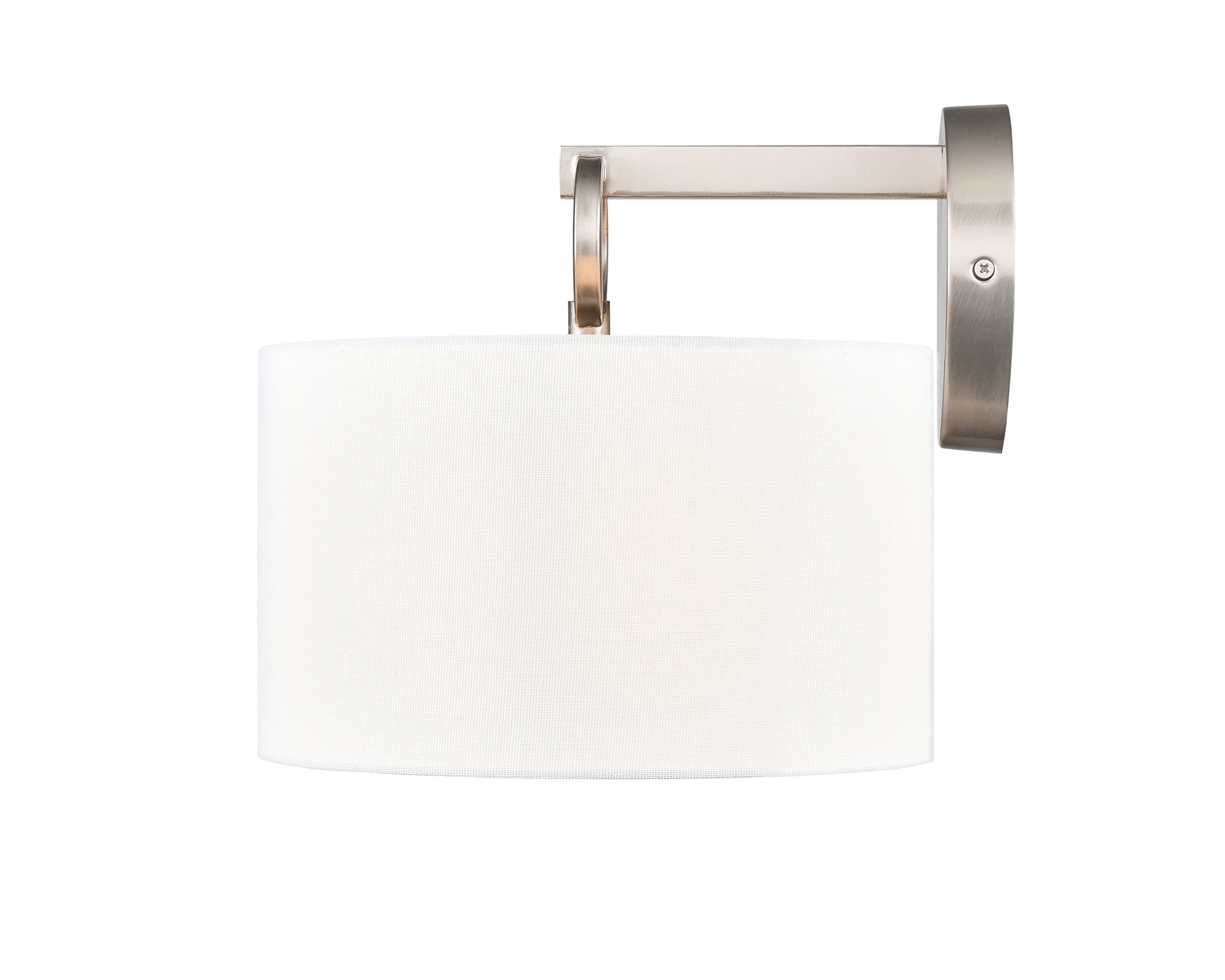 Image 3 Millennium Braxstan 9.88" Brushed Nickel Wall Sconce more views