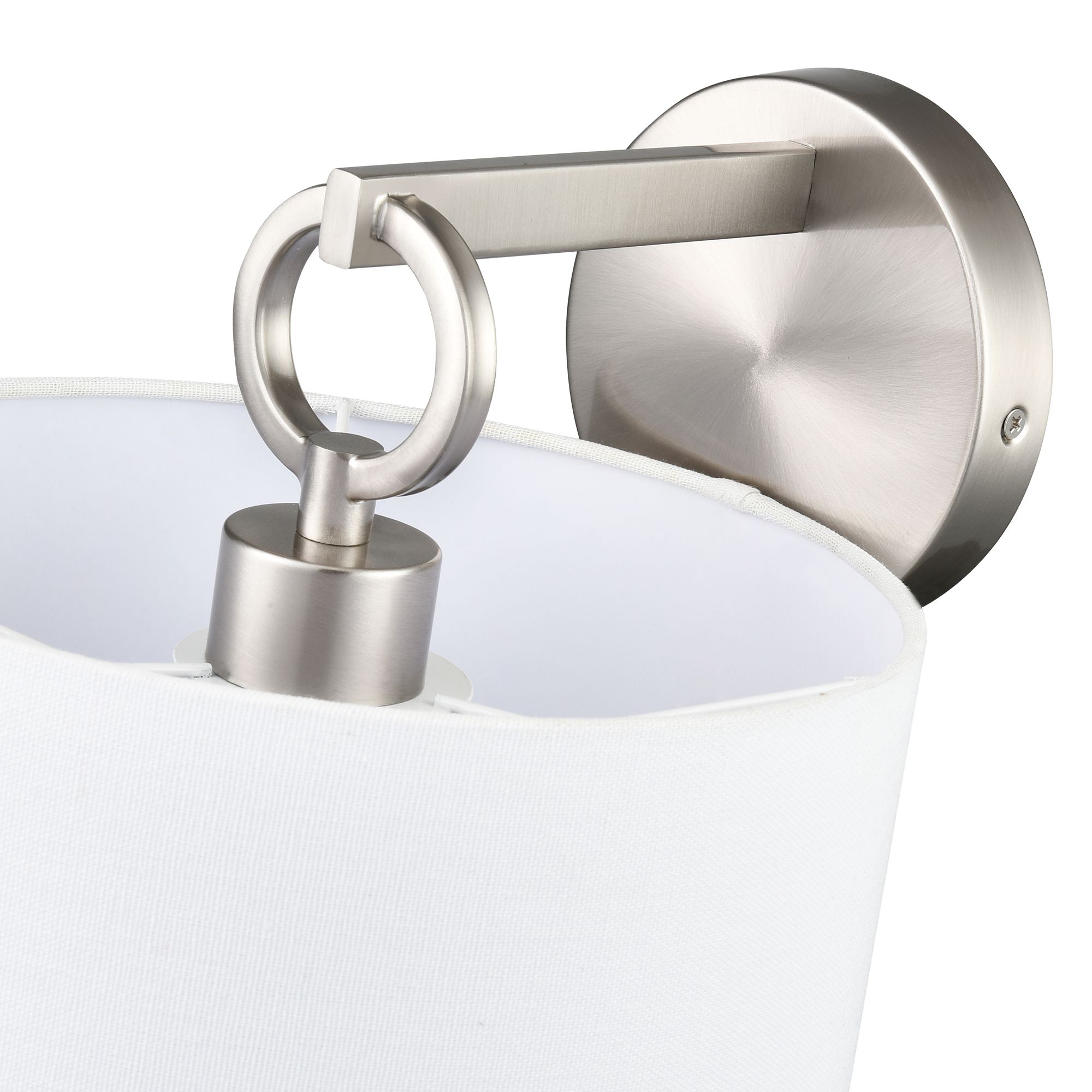 Image 4 Millennium Braxstan 9.88" Brushed Nickel Wall Sconce more views