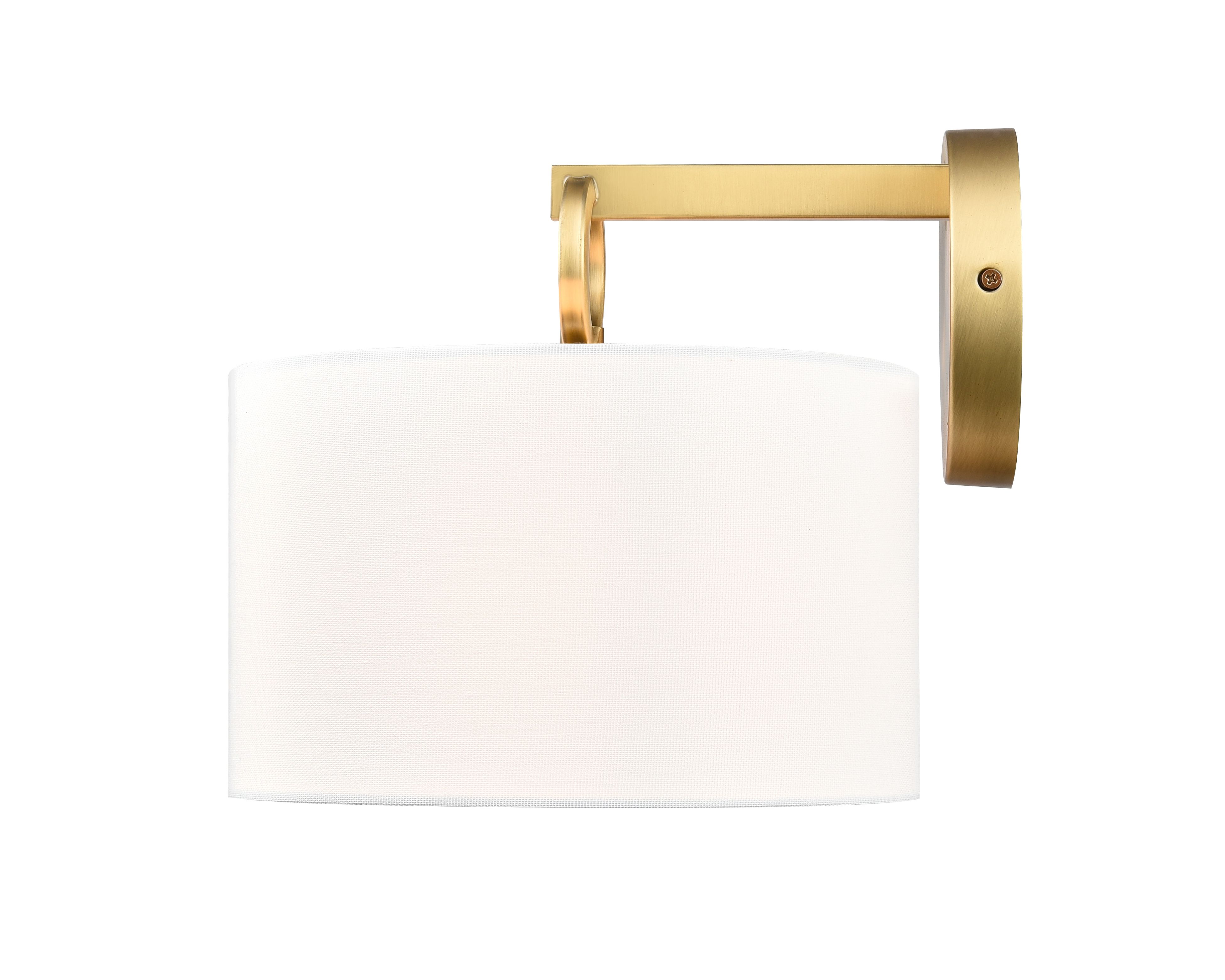 Image 3 Millennium Braxstan 9.88" Vintage Brass Wall Sconce more views