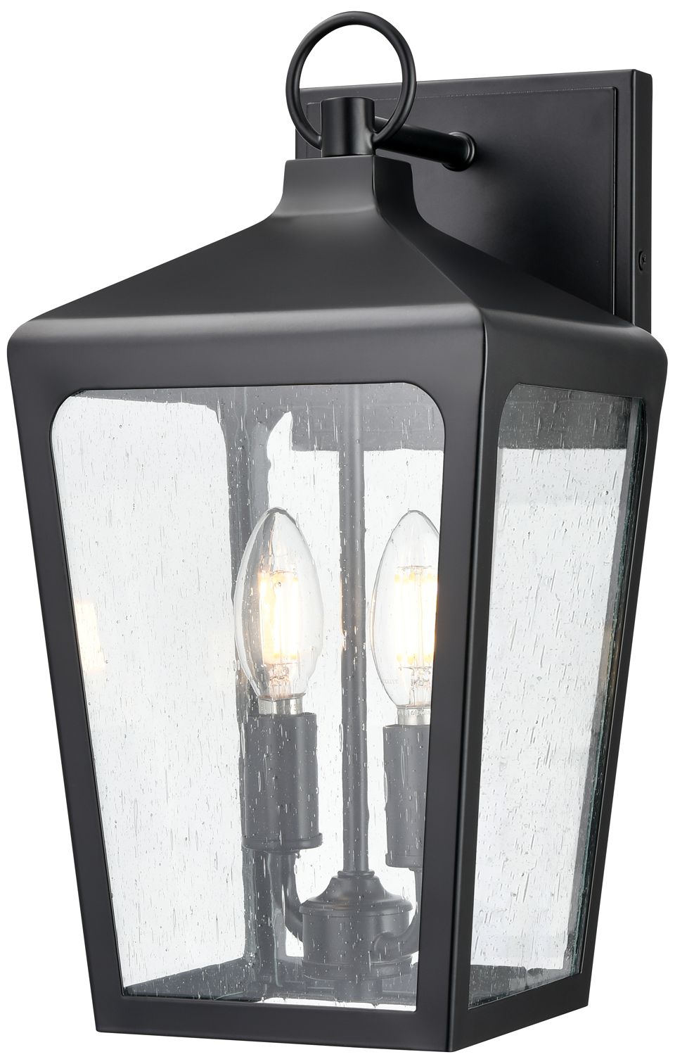 Image 2 Millennium Brooks Outdoor Wall Sconce Powder Coated Black more views