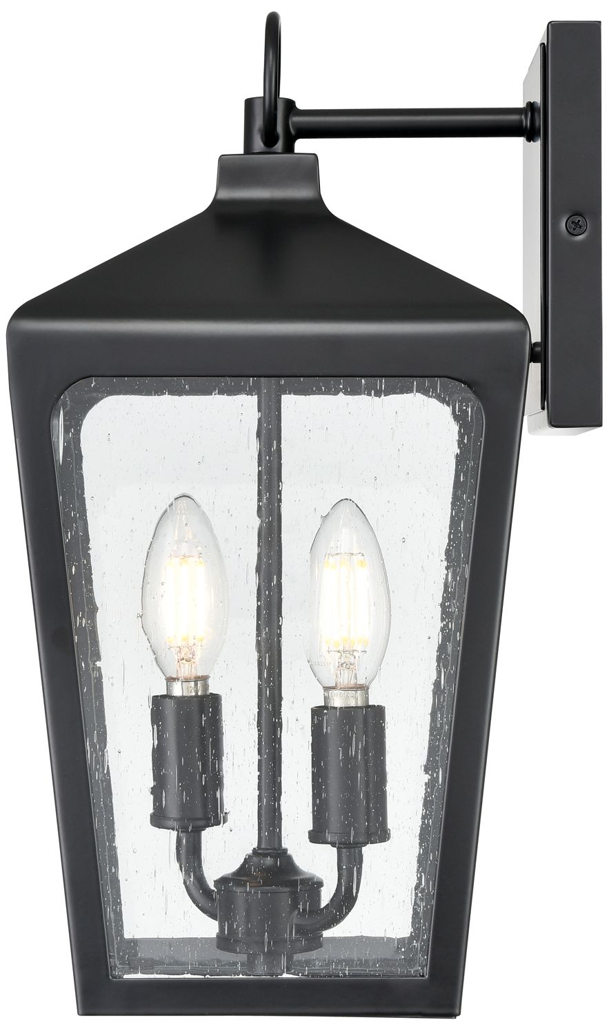 Image 4 Millennium Brooks Outdoor Wall Sconce Powder Coated Black more views