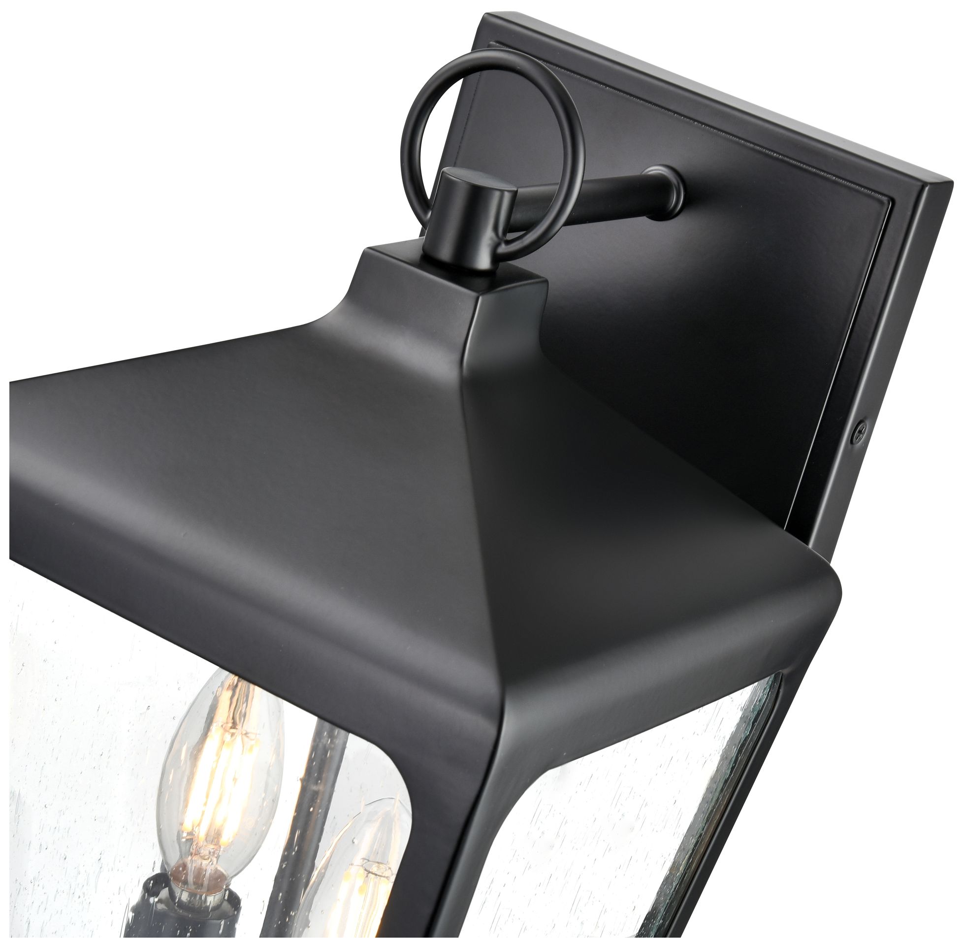 Millennium Brooks Outdoor Wall Sconce Powder Coated Black
