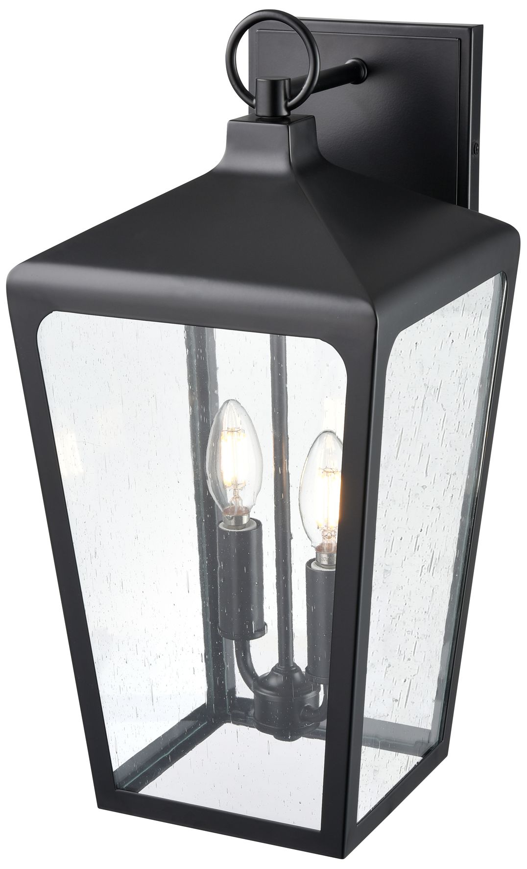 Image 3 Millennium Brooks Outdoor Wall Sconce Powder Coated Black more views