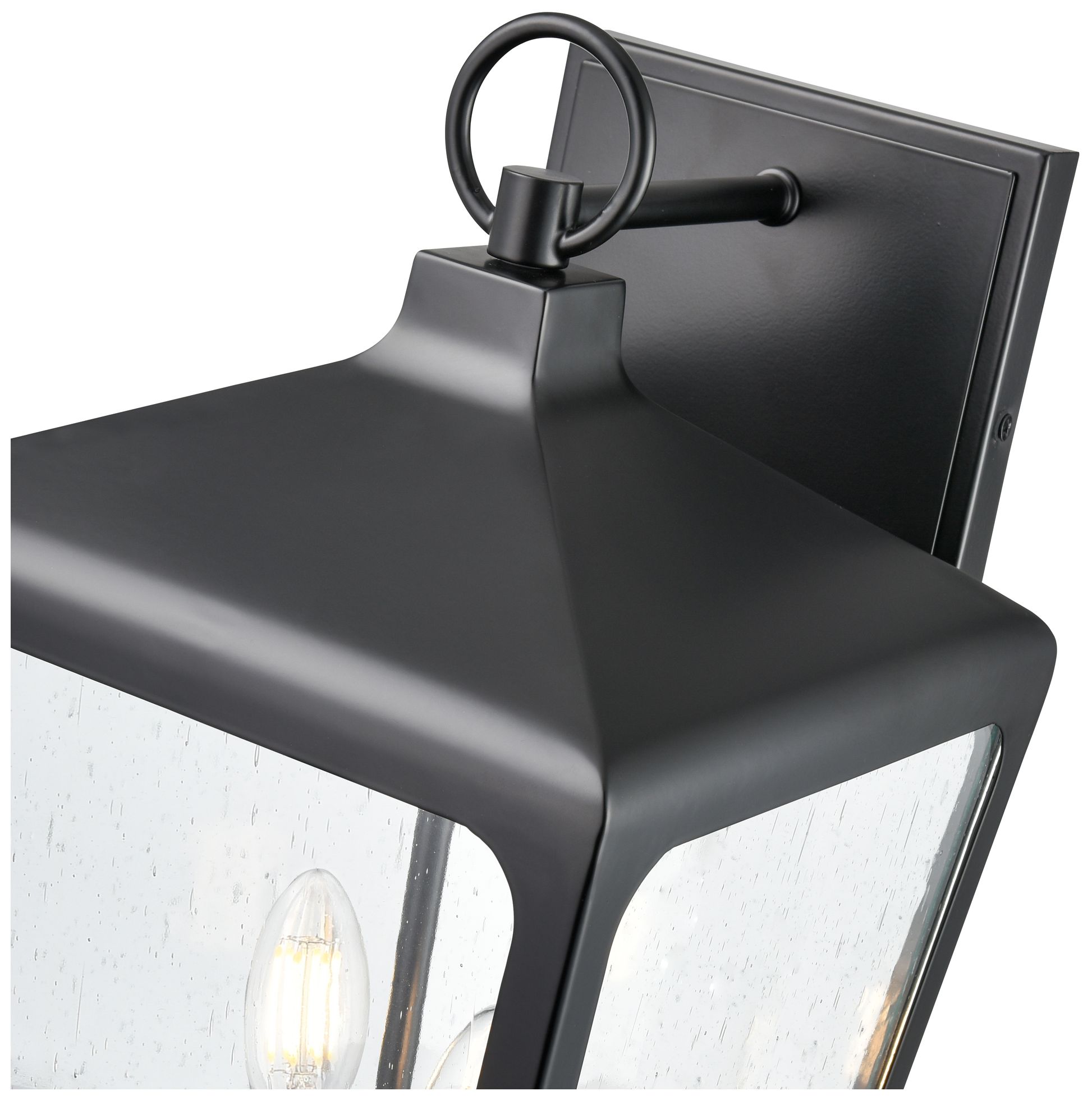 Image 5 Millennium Brooks Outdoor Wall Sconce Powder Coated Black more views