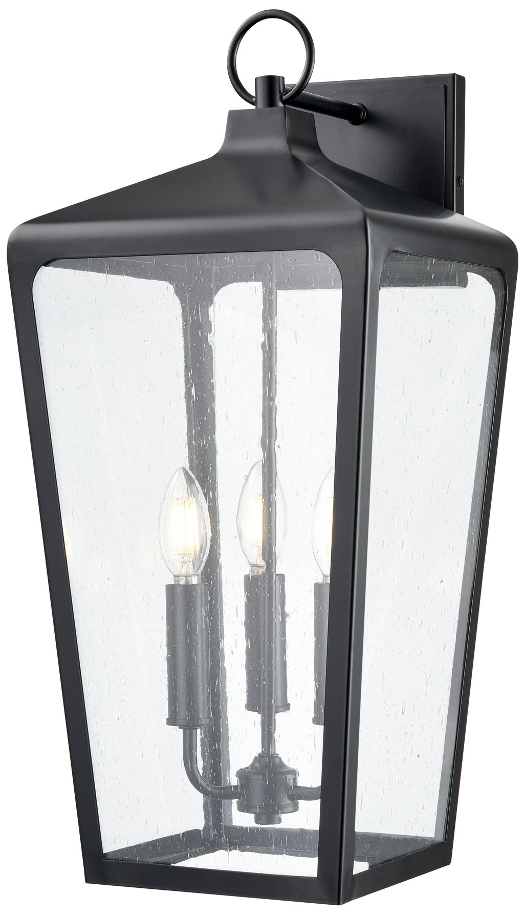 Thumbnail2 of Millennium Brooks Outdoor Wall Sconce Powder Coated Black more views