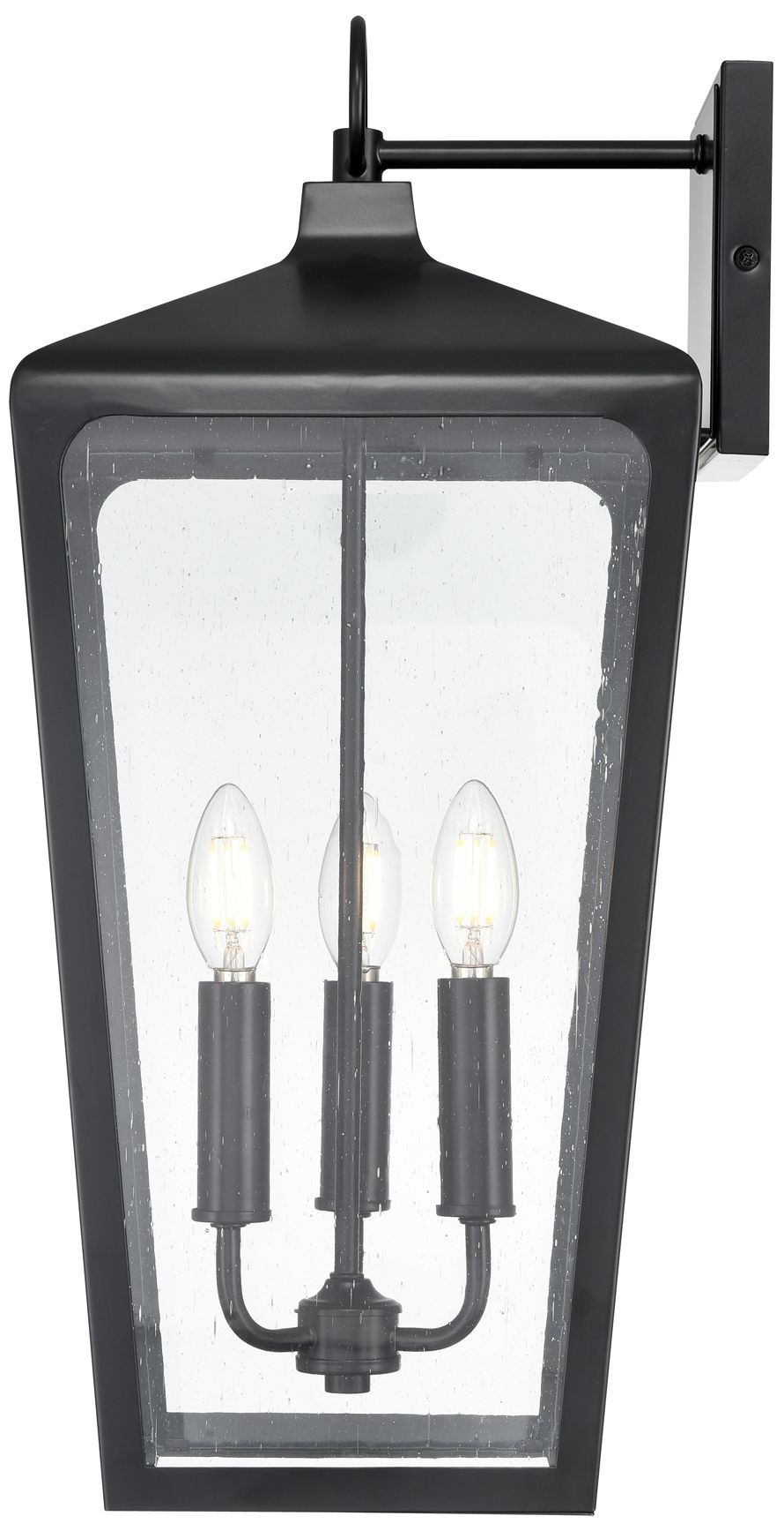 Thumbnail4 of Millennium Brooks Outdoor Wall Sconce Powder Coated Black more views