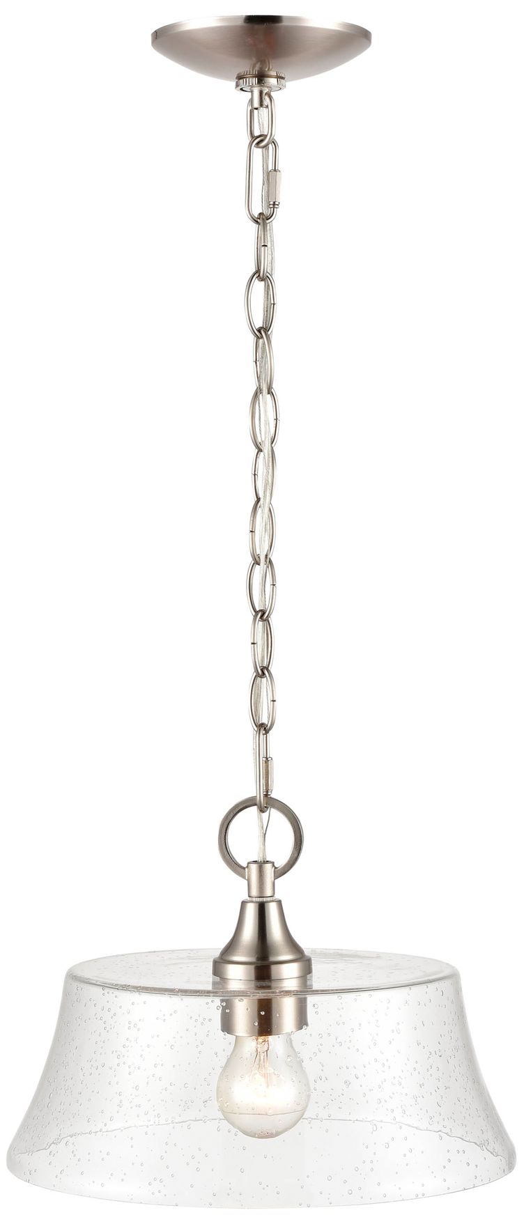 Millennium Caily 11.75" Brushed Nickel Pendant