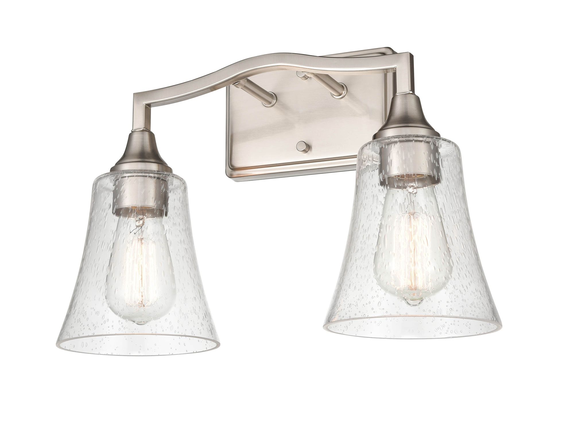 Image 3 Millennium Caily 15.75" Brushed Nickel Vanity Light more views