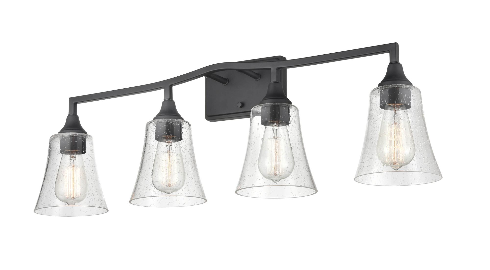 Image 3 Millennium Caily 32.5" Matte Black Vanity Light more views