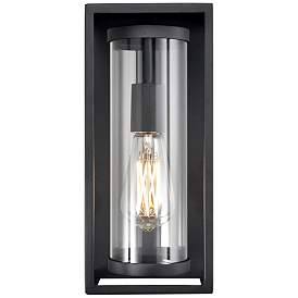Image1 of Millennium Caleb Outdoor Wall Sconce Textured Black