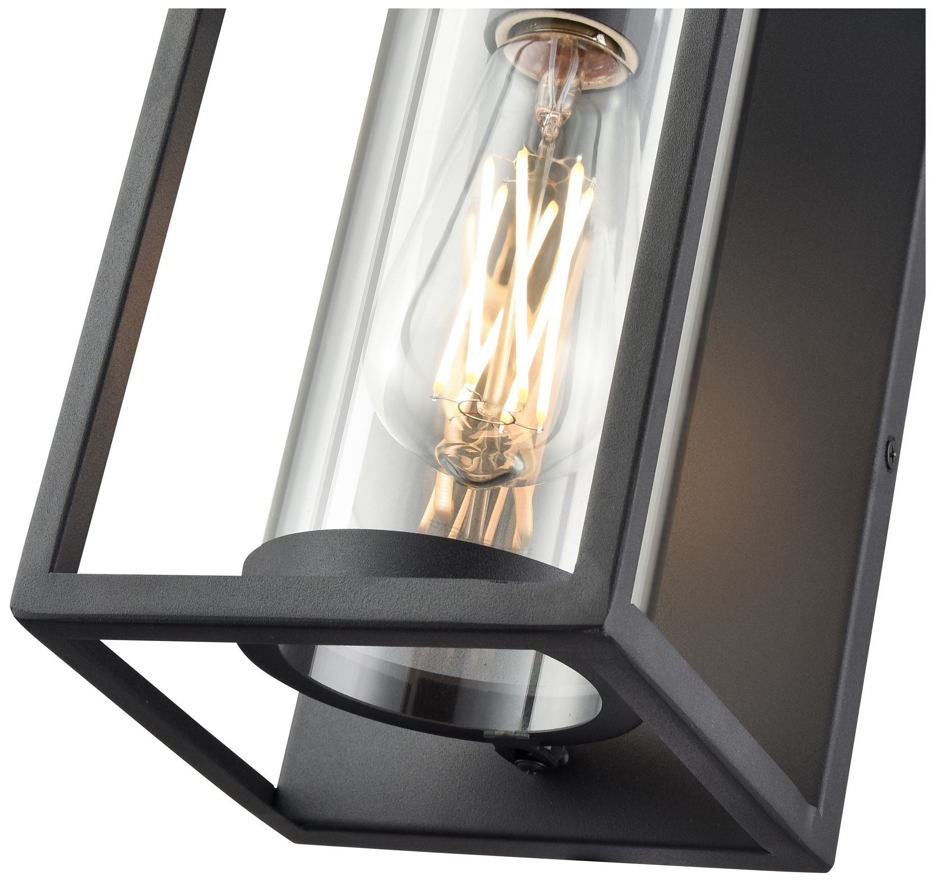 Image 5 Millennium Caleb Outdoor Wall Sconce Textured Black more views