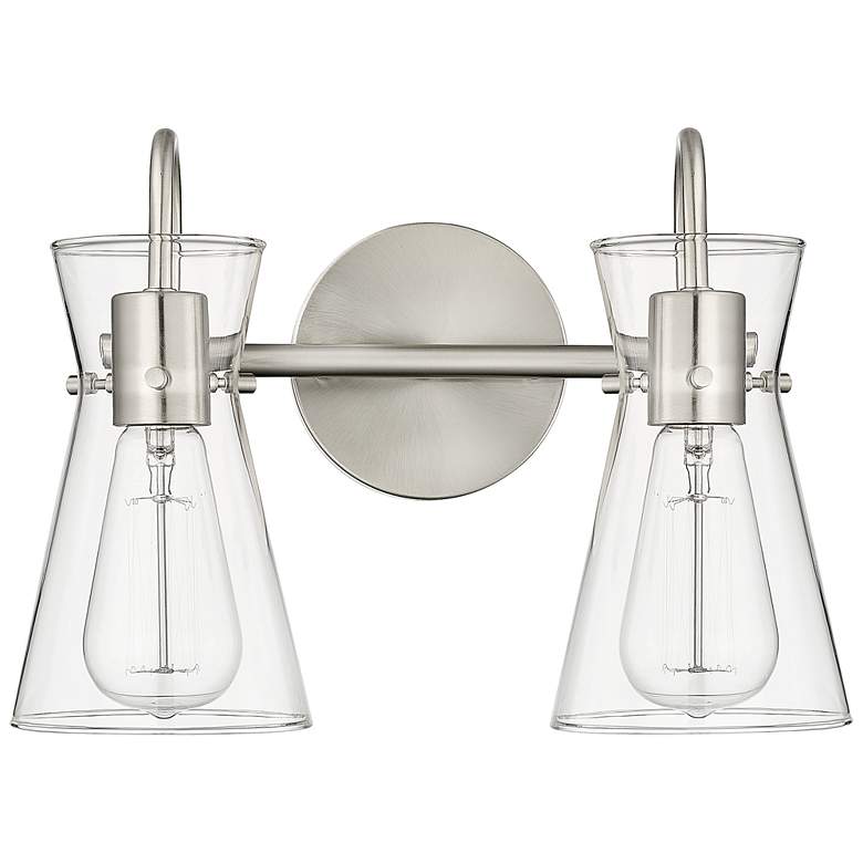 Image 1 Millennium Camellia Vanity Brushed Nickel
