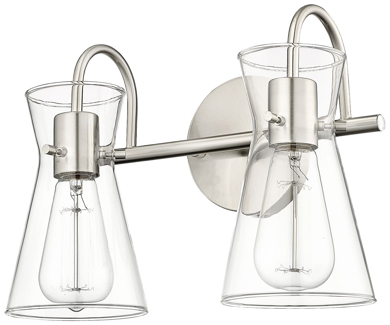 Image 3 Millennium Camellia Vanity Brushed Nickel more views