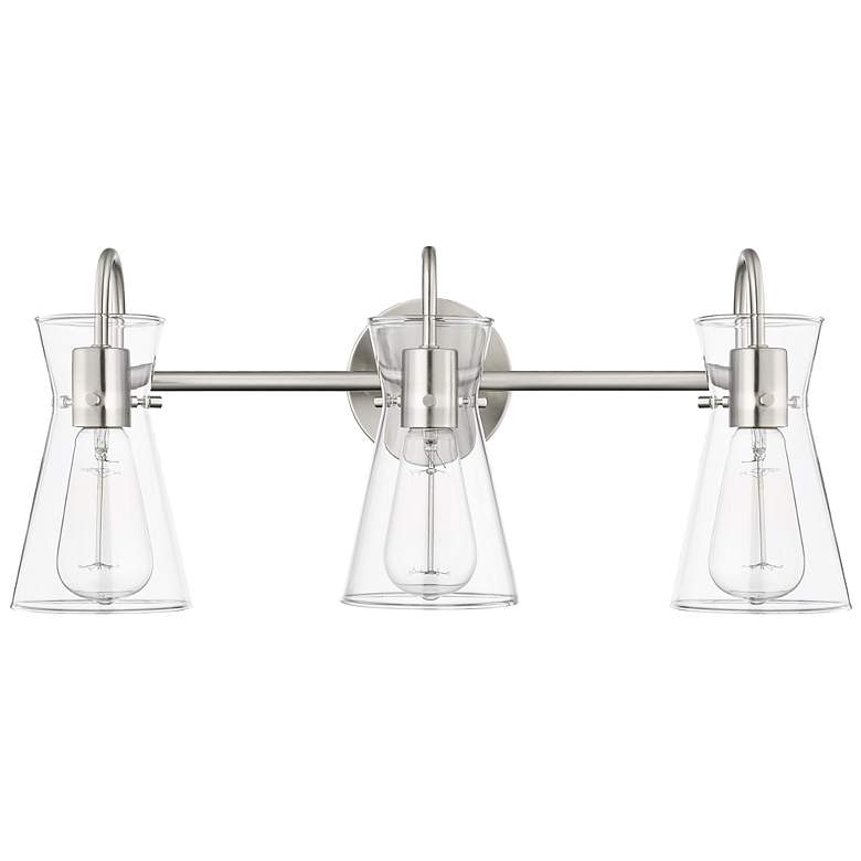 Image 1 Millennium Camellia Vanity Brushed Nickel