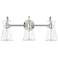 Millennium Camellia Vanity Brushed Nickel