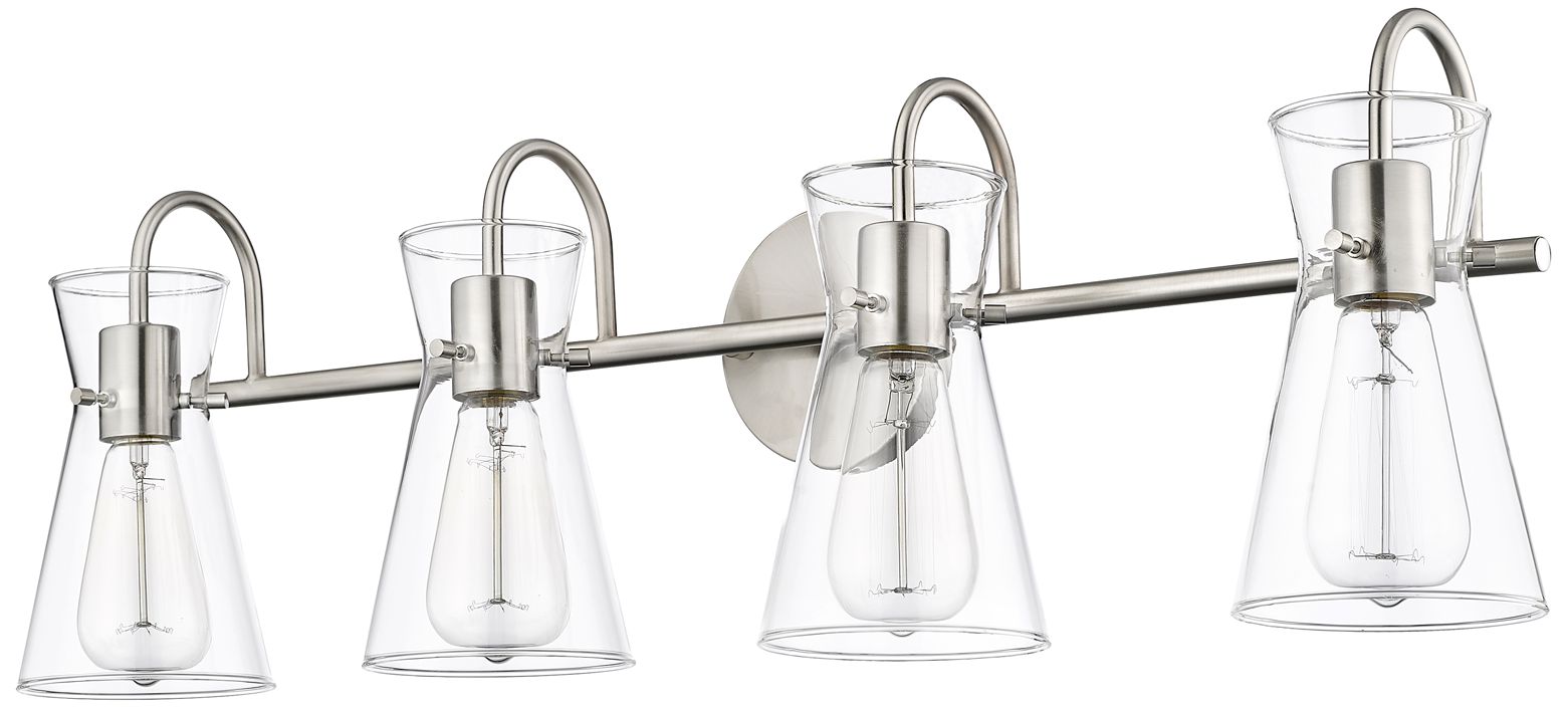 Image 3 Millennium Camellia Vanity Brushed Nickel more views