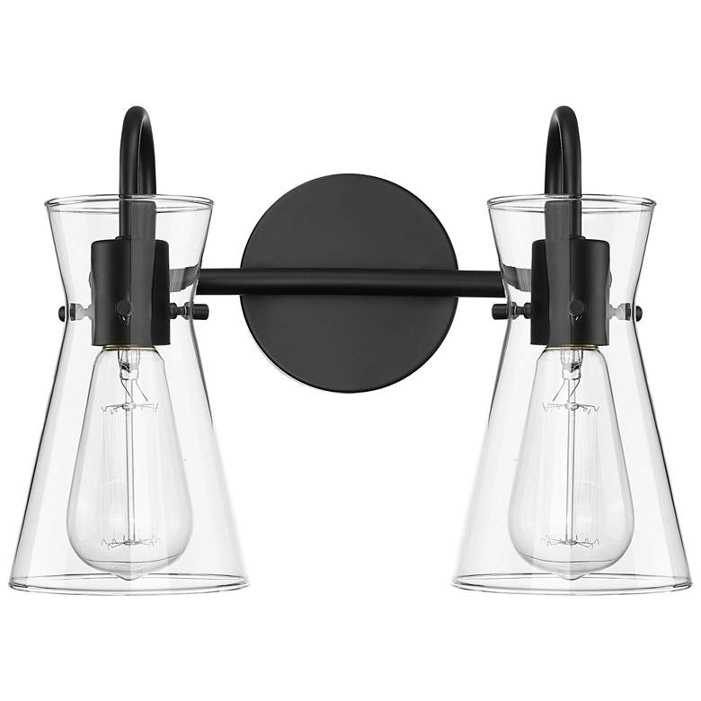 Image 1 Millennium Camellia Vanity Matte Black
