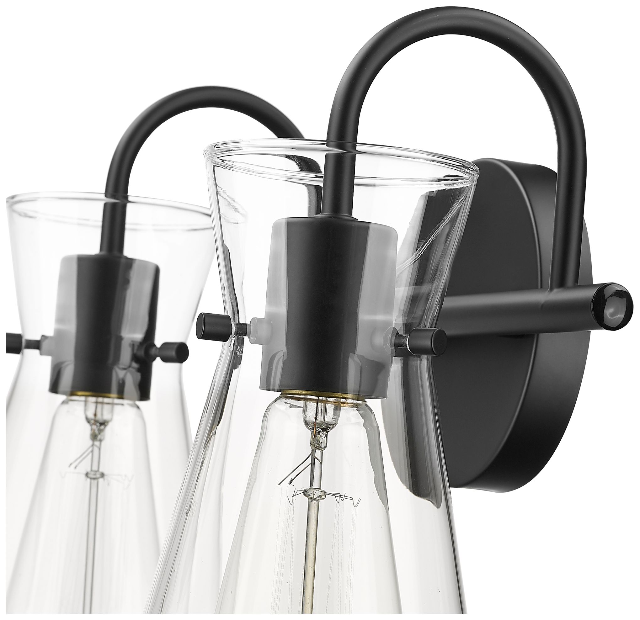 Image 4 Millennium Camellia Vanity Matte Black more views