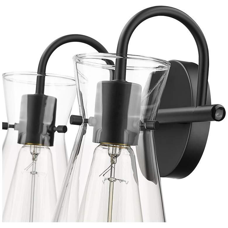 Image 4 Millennium Camellia Vanity Matte Black more views