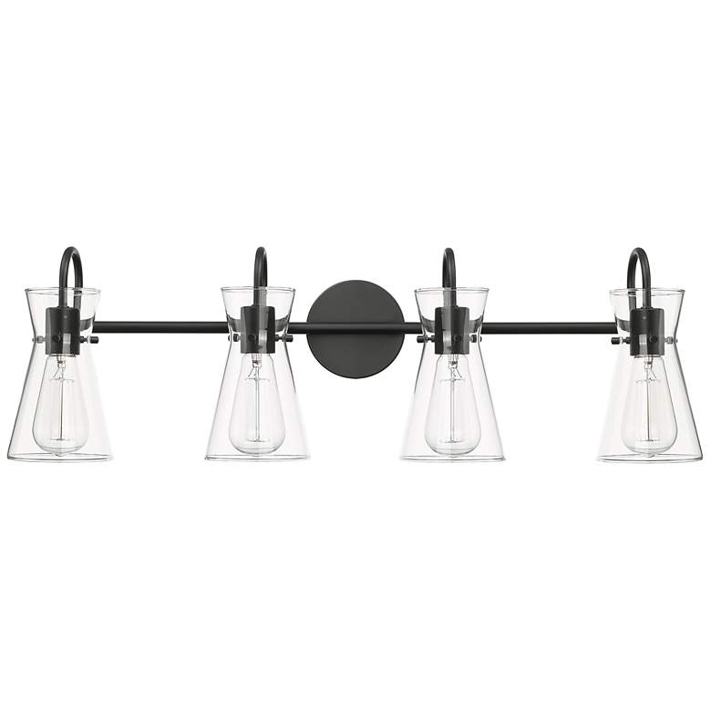 Image 1 Millennium Camellia Vanity Matte Black