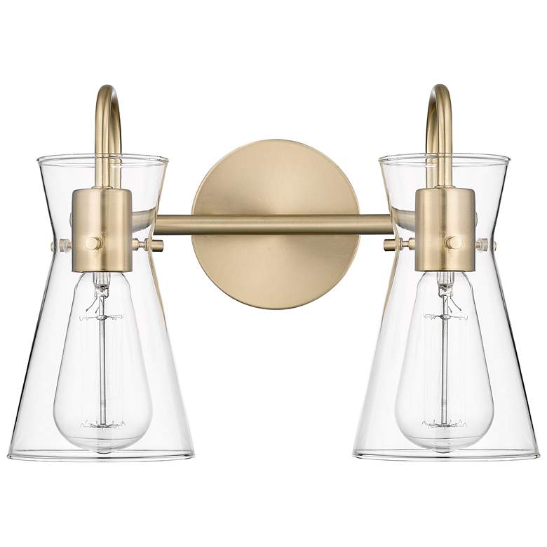 Image 1 Millennium Camellia Vanity Modern Gold