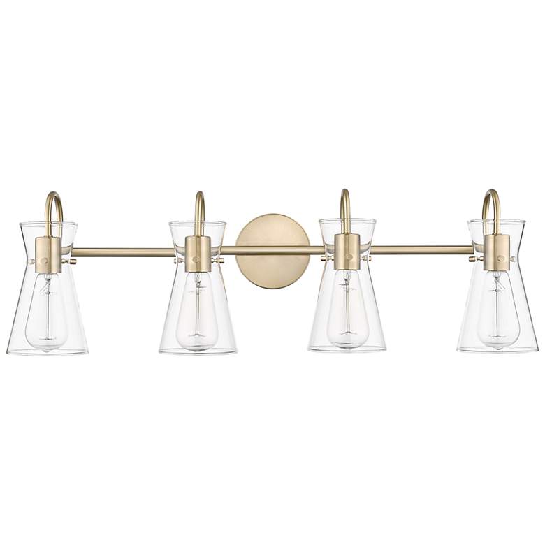 Image 1 Millennium Camellia Vanity Modern Gold