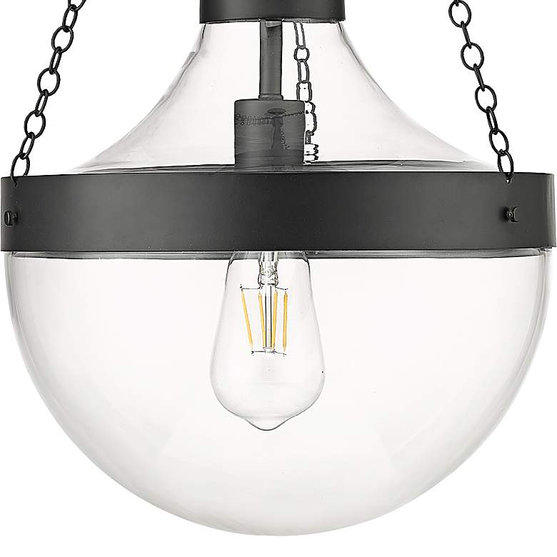 Image 2 Millennium Clarra Pendant light Black more views