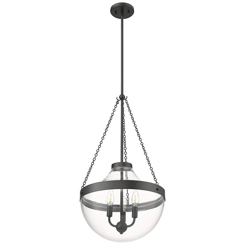 Image 3 Millennium Clarra Pendant light Matte Black more views