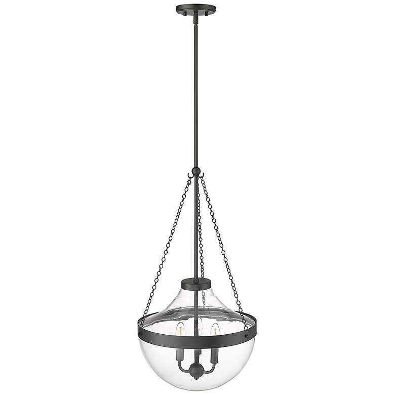 Image 4 Millennium Clarra Pendant light Matte Black more views