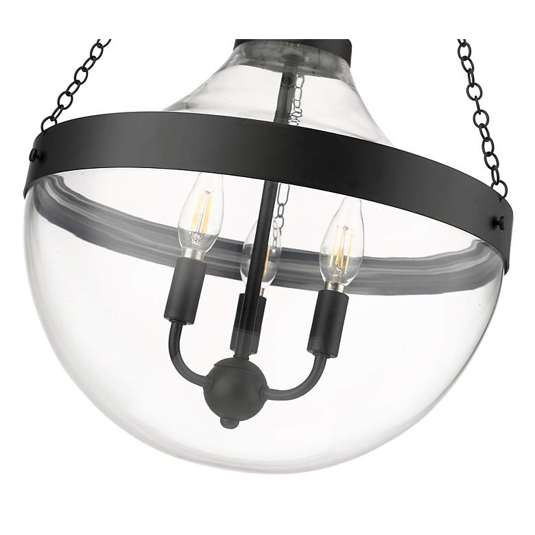 Image 5 Millennium Clarra Pendant light Matte Black more views