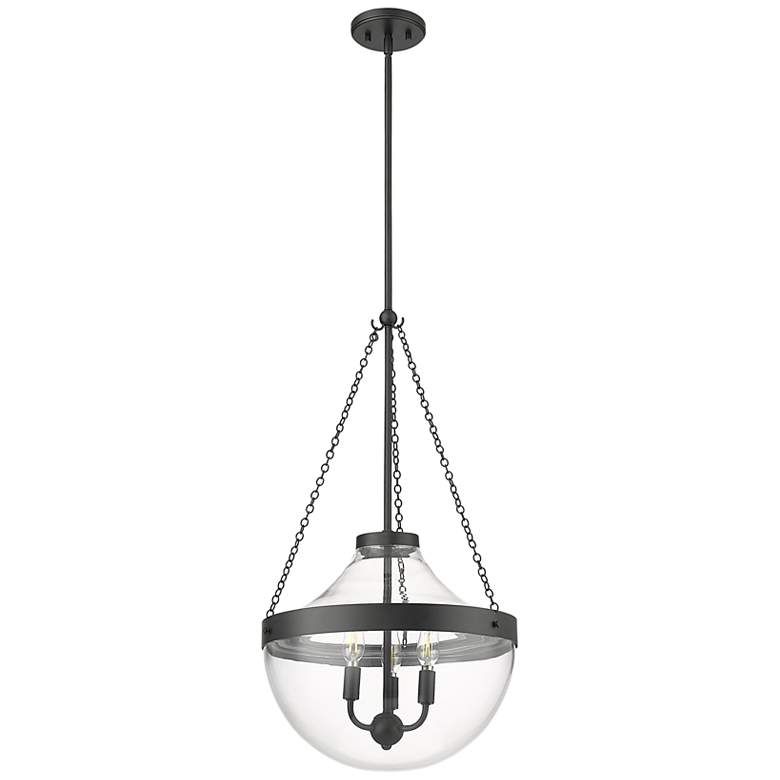 Image 6 Millennium Clarra Pendant light Matte Black more views