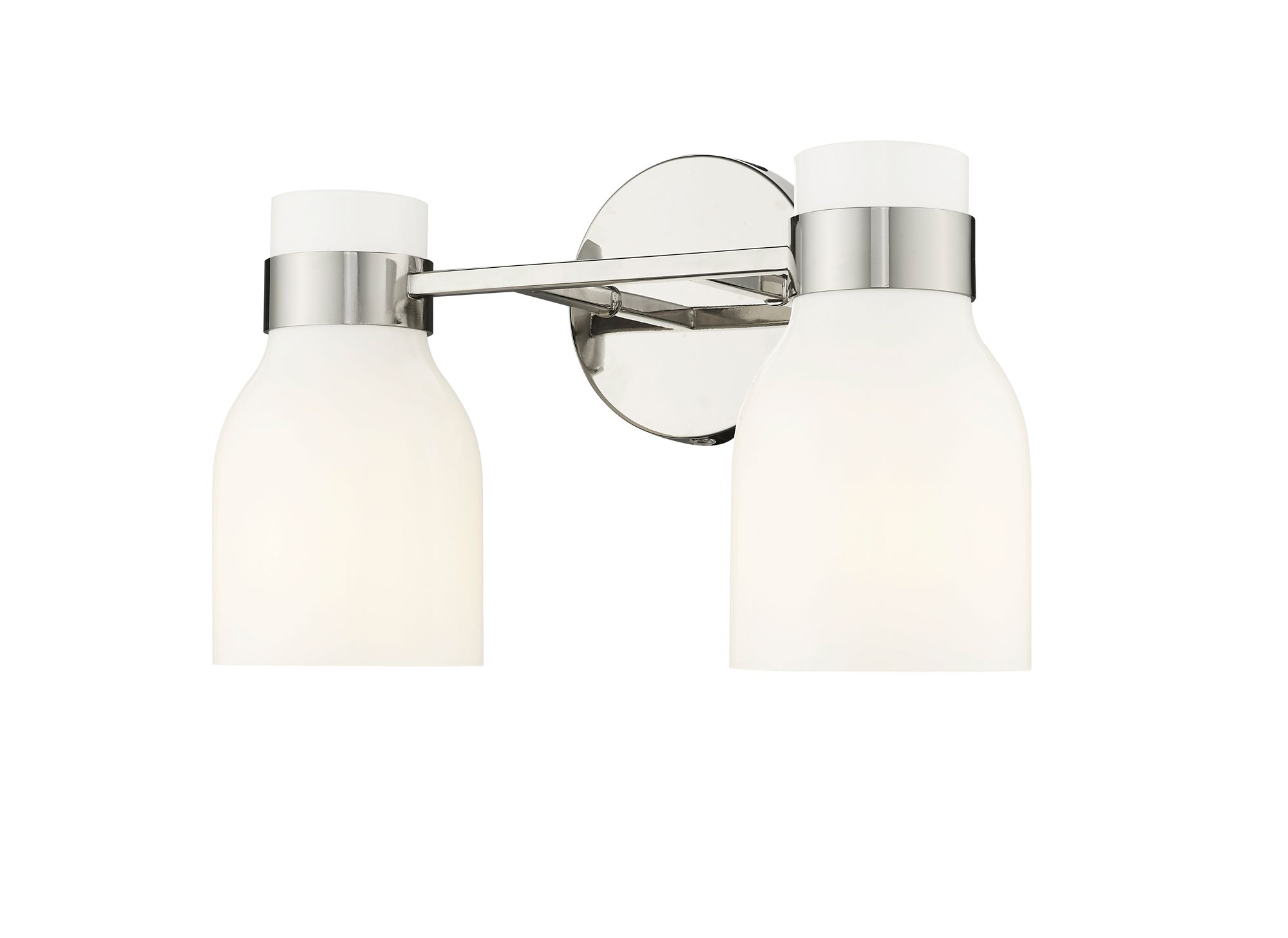 Image 2 Millennium Corella 14" Polished Nickel Vanity Light more views