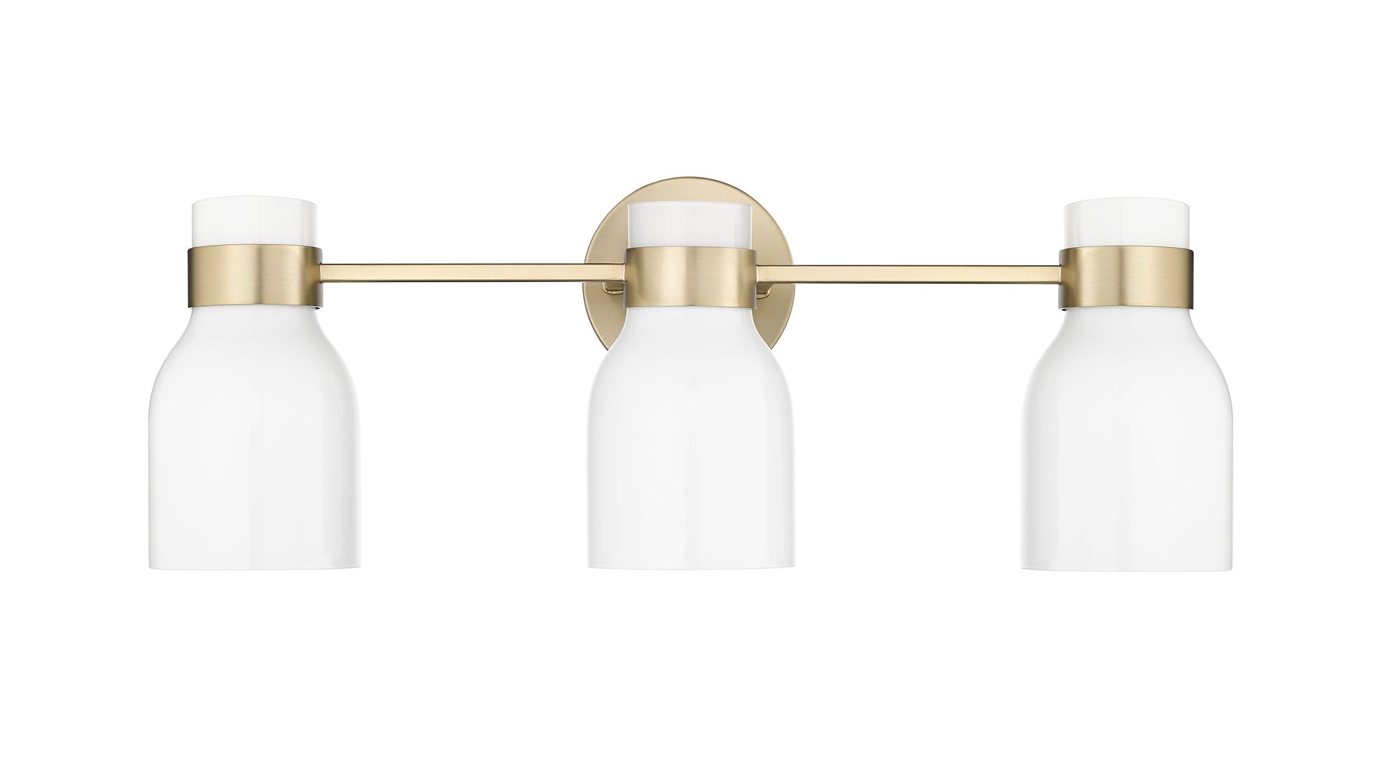 Image 2 Millennium Corella 22.4" Modern Gold Vanity Light more views