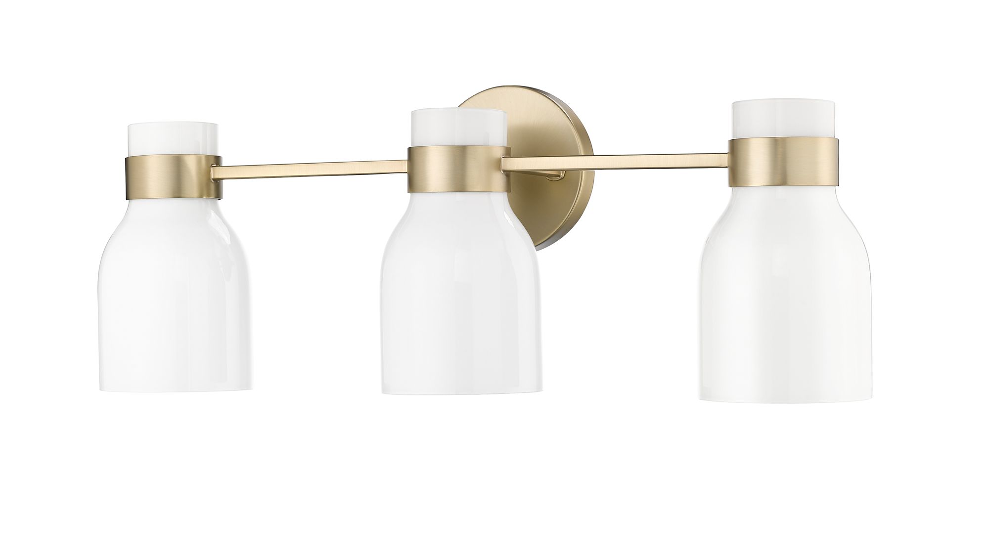 Image 3 Millennium Corella 22.4" Modern Gold Vanity Light more views