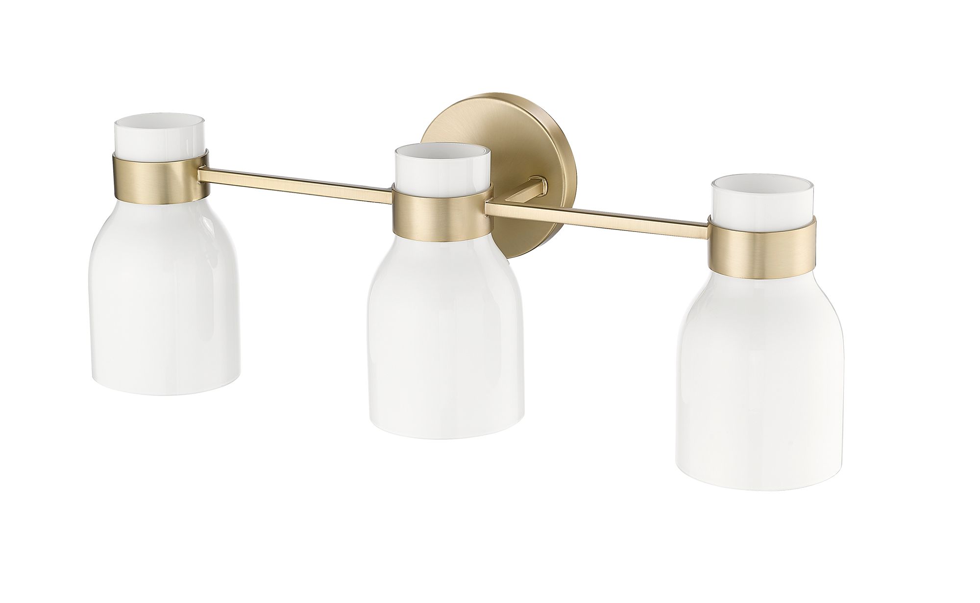 Image 5 Millennium Corella 22.4" Modern Gold Vanity Light more views