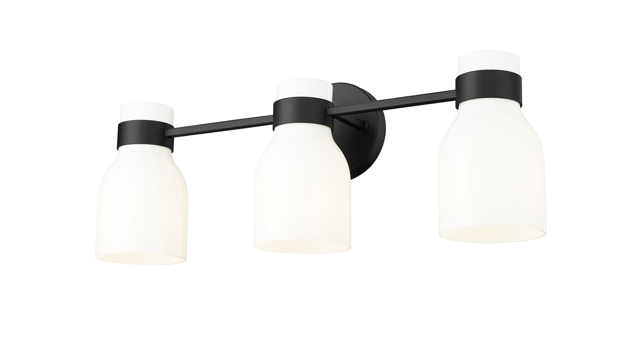Image 3 Millennium Corella 22.5" Matte Black Vanity Light more views