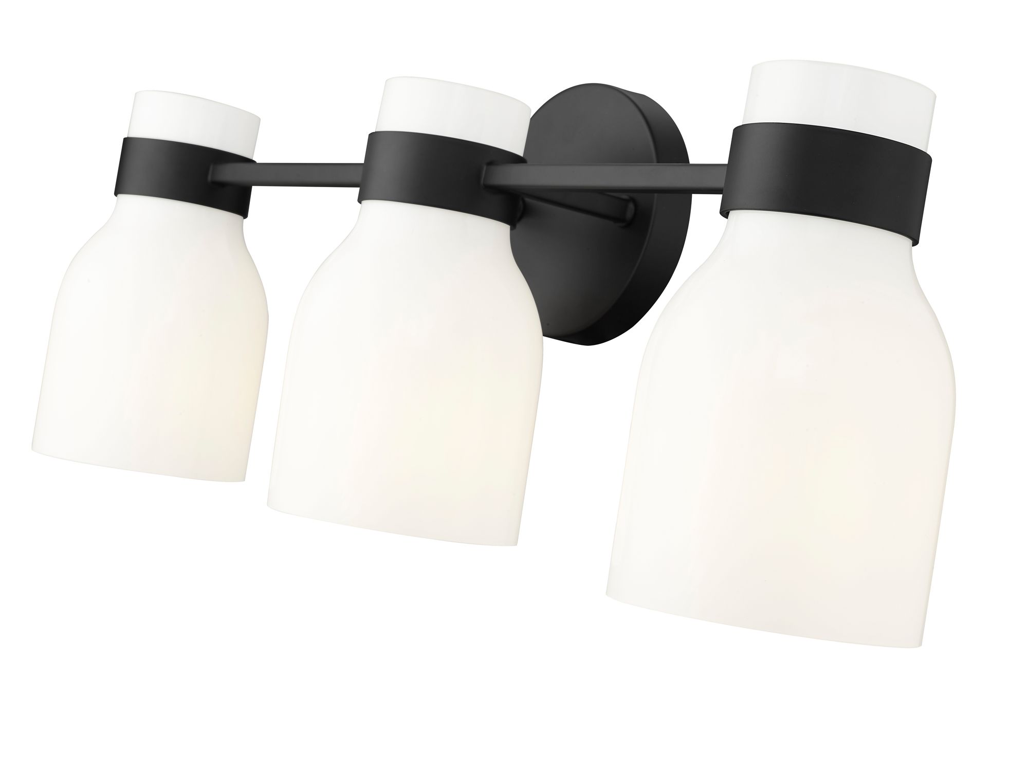 Image 5 Millennium Corella 22.5" Matte Black Vanity Light more views