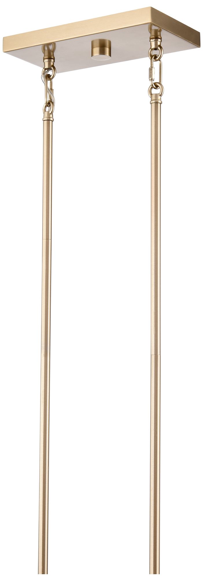 Image 6 Millennium Coretta 5-Light 48" Modern Gold Linear Chandelier with Shade more views