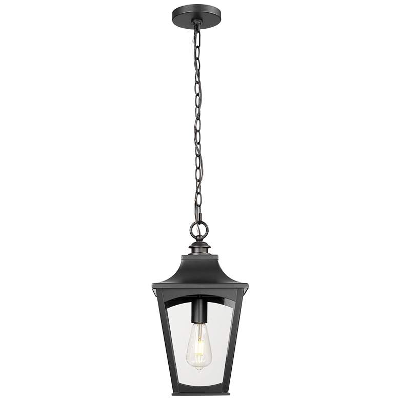 Image 1 Millennium Curry Outdoor Hanging Lantern Black