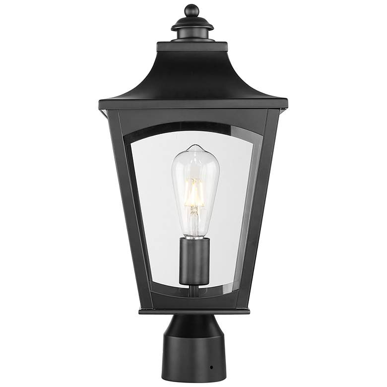 Image 1 Millennium Curry Outdoor Post Lantern Black