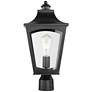 1_Millennium Curry Outdoor Post Lantern Black