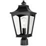 2_Millennium Curry Outdoor Post Lantern Black more views
