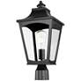 3_Millennium Curry Outdoor Post Lantern Black more views