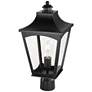 5_Millennium Curry Outdoor Post Lantern Black more views