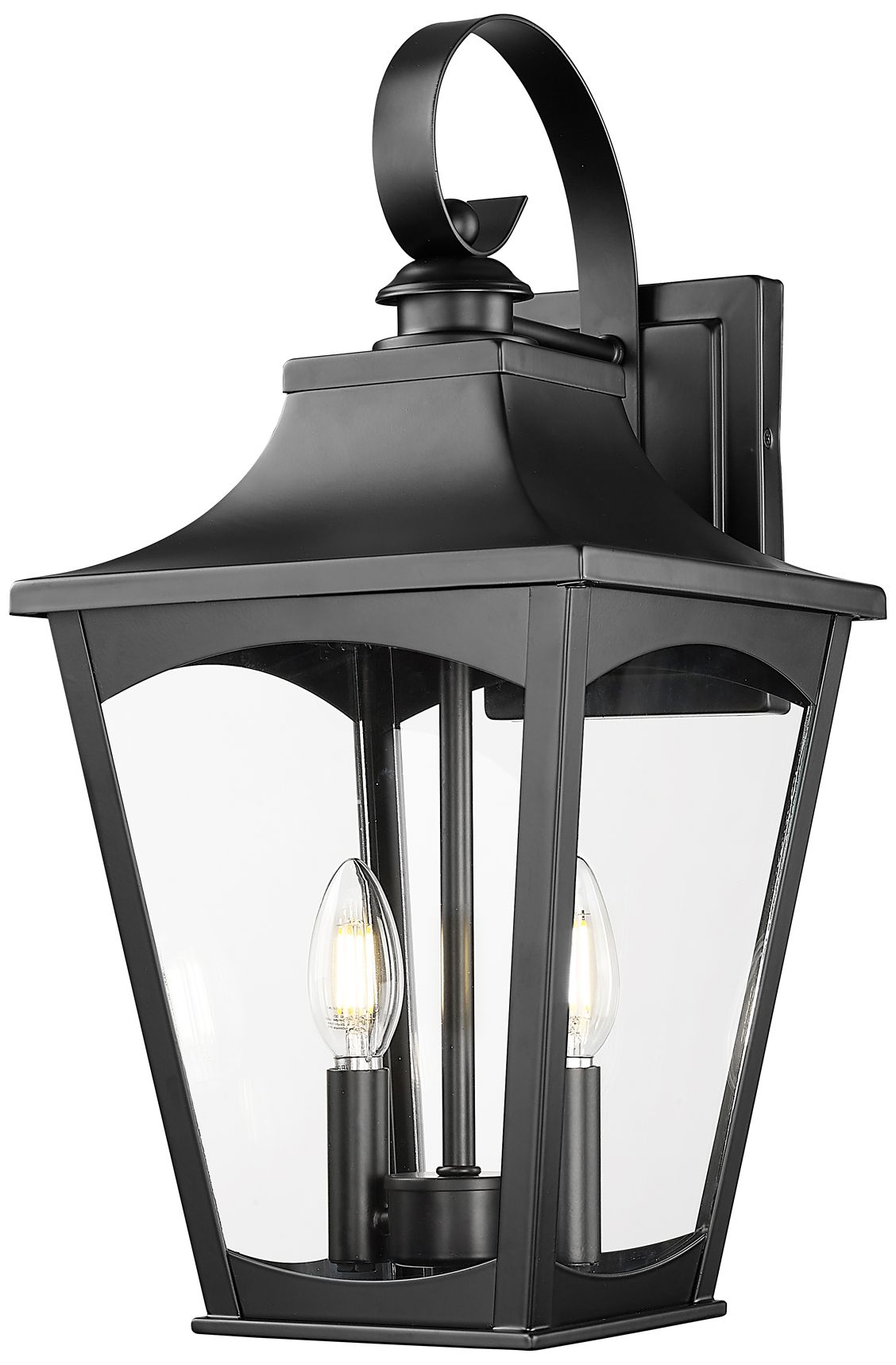 Image 2 Millennium Curry Outdoor Wall Sconce  Black more views